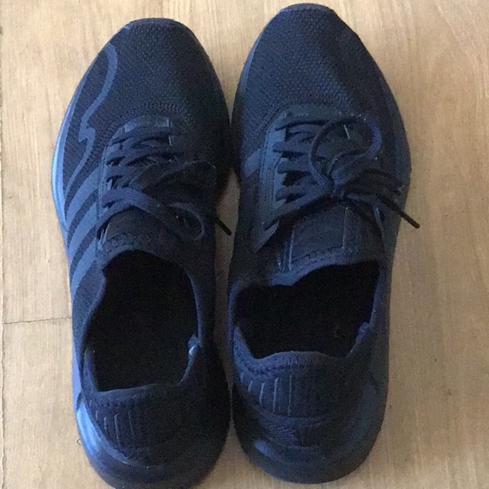 Adidas black sneakers